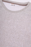 Grey Knit Sweatshirt