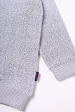 Light Grey Knit Sweatshirt