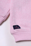 Baby Pink Knit Sweatshirt