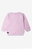 Baby Pink Knit Sweatshirt