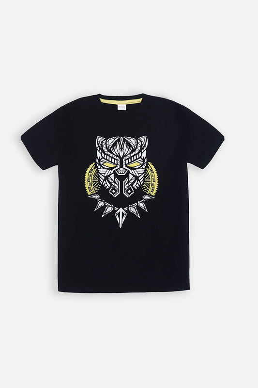 Summer - Tee - Black Panther - Boy T-Shirt - juniperkidz-5345.myshopify.com