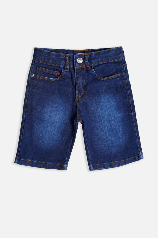 Basic Denim Shorts - Boy Shorts - juniperkidz-5345.myshopify.com