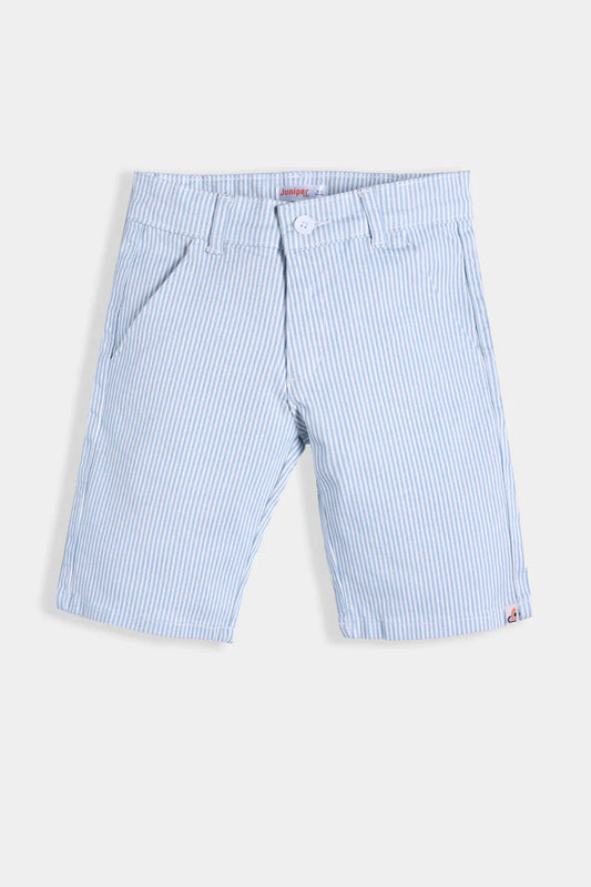Summer - Boy's White Cotton Short - Boy Shorts - juniperkidz-5345.myshopify.com