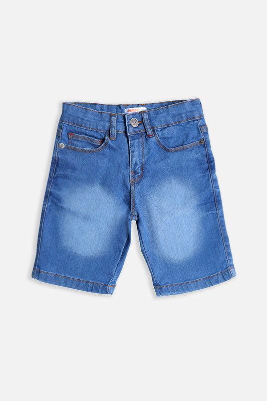 Basic Denim Shorts - Boy Shorts - juniperkidz-5345.myshopify.com