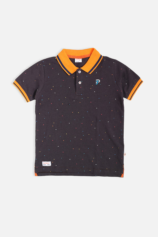 MULTI DOT POLO SHIRT