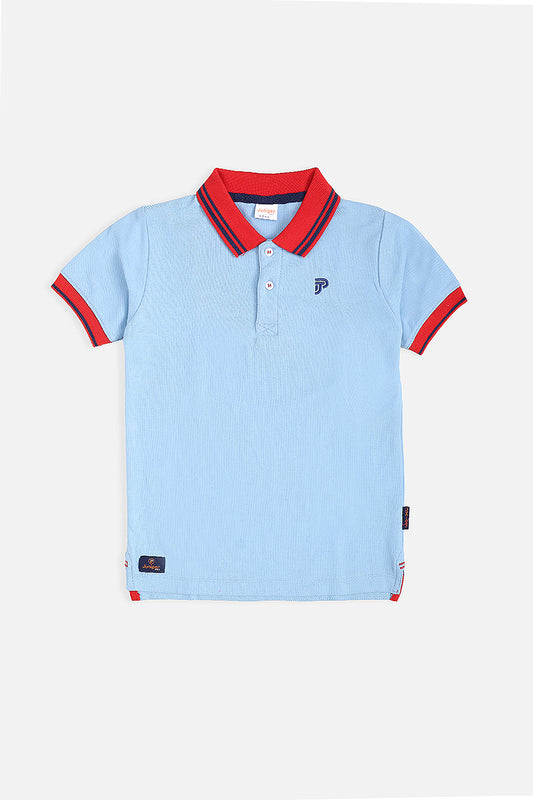 PLAIN COLOR POLO SHIRT