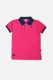 PLAIN COLOR POLO SHIRT