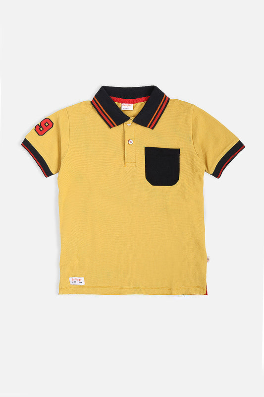 PLAIN COLOR POLO SHIRT