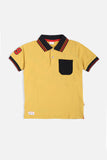 PLAIN COLOR POLO SHIRT