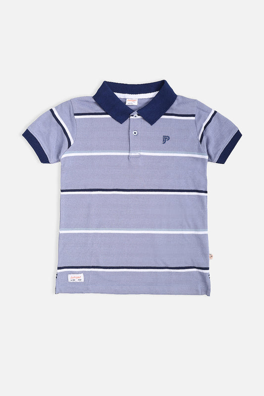 STRIPER POLO SHIRT
