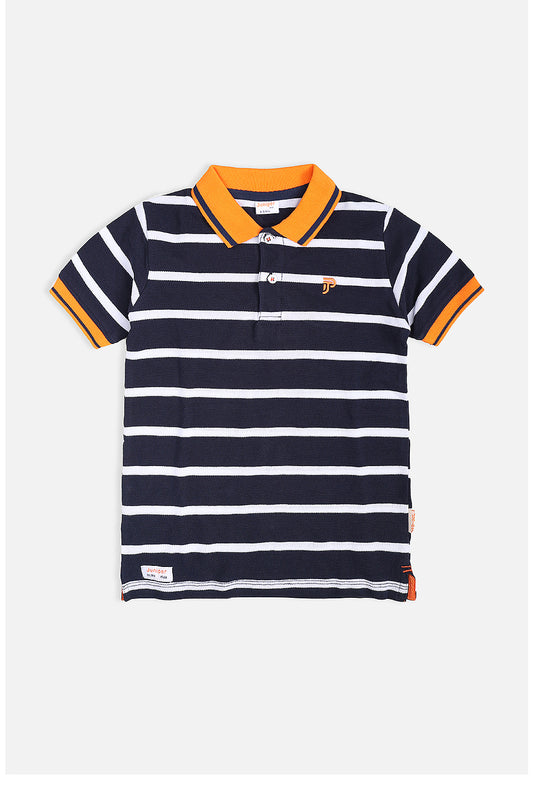 STRIPER POLO SHIRT