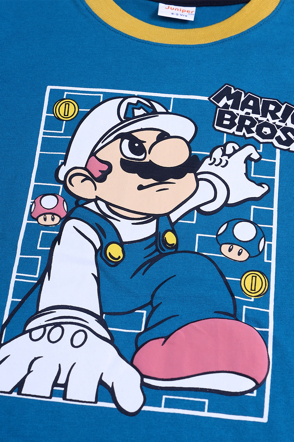Summer - Boy's T-Shirt - Mario Bros - Boy T-Shirt - juniperkidz-5345.myshopify.com