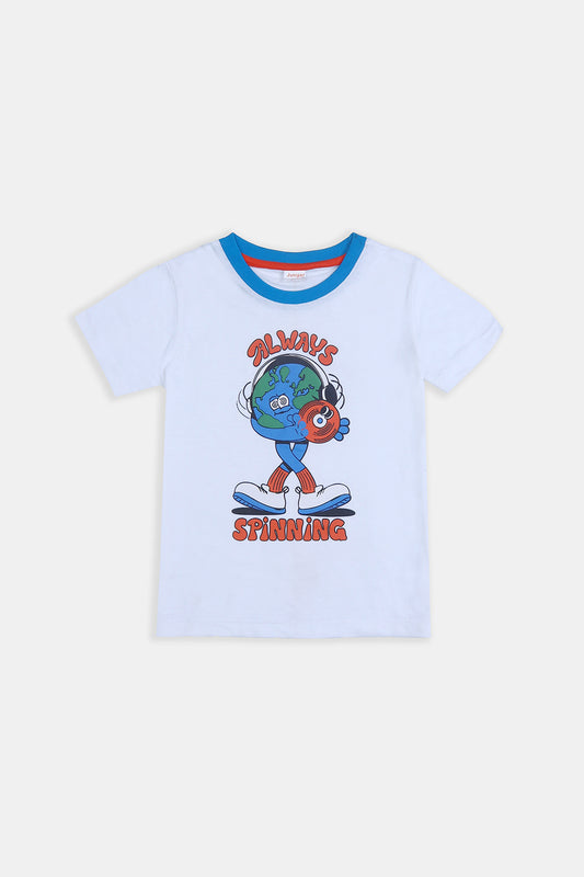 Summer - Boy's T-Shirt Always Spinning - Boy T-Shirt - juniperkidz-5345.myshopify.com