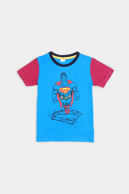 Summer - Boy's T-Shirt - Superman - Boy T-Shirt - juniperkidz-5345.myshopify.com