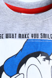 Grey Tee Donald Duck - Boy T-Shirt - juniperkidz-5345.myshopify.com