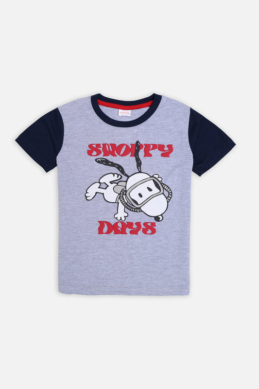 Summer - Boy's Graphic Tee - Snoopy Days - Boy T-Shirt - juniperkidz-5345.myshopify.com