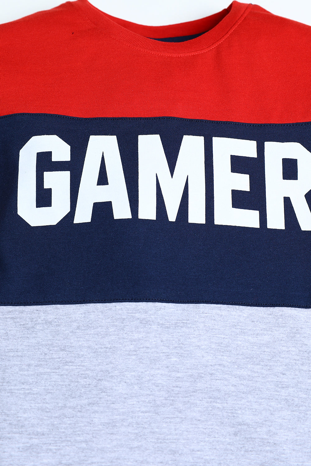 Contrast Color Tee - Gamer 19 - Boy T-Shirt - juniperkidz-5345.myshopify.com