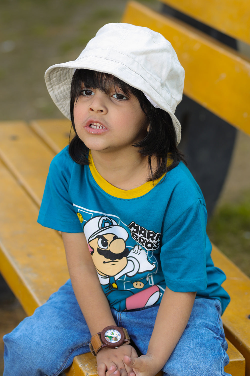 Summer - Boy's T-Shirt - Mario Bros - Boy T-Shirt - juniperkidz-5345.myshopify.com