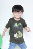 BEACH PRINTED T-SHIRT