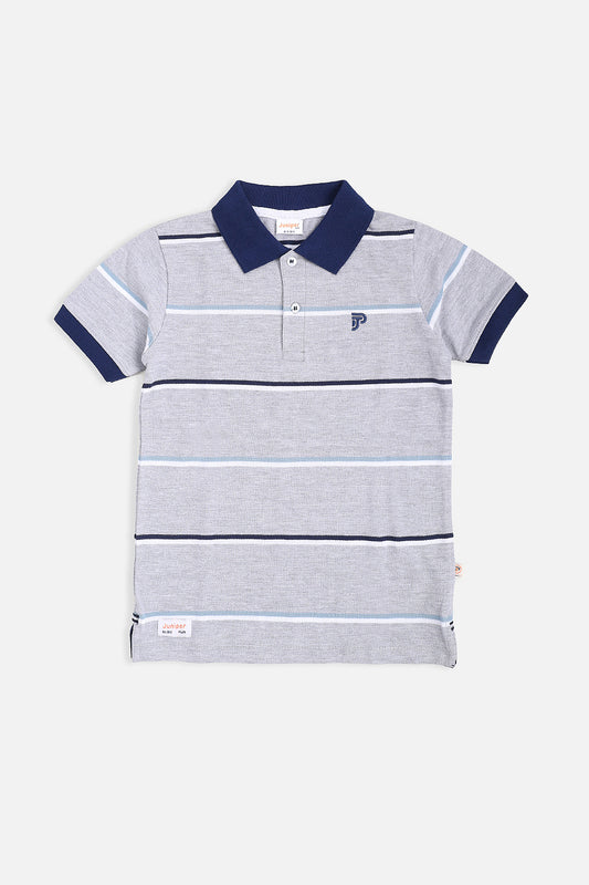 STRIPER POLO SHIRT