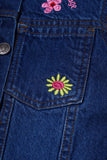 Floral Denim Jacket for Kids