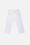 GIRL'S EMBROIDREY CARGO PANT