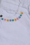 GIRL'S EMBROIDREY CARGO PANT