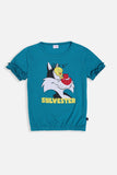 Summer - Girl's T-Shirt sylvester tweety - Girl T-Shirt - juniperkidz-5345.myshopify.com