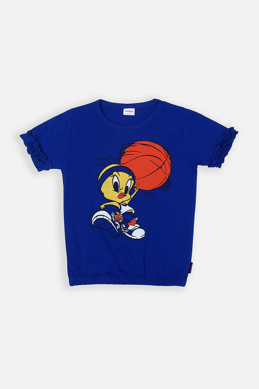 Summer - Girl's Top - Tweety - Girl Top - juniperkidz-5345.myshopify.com