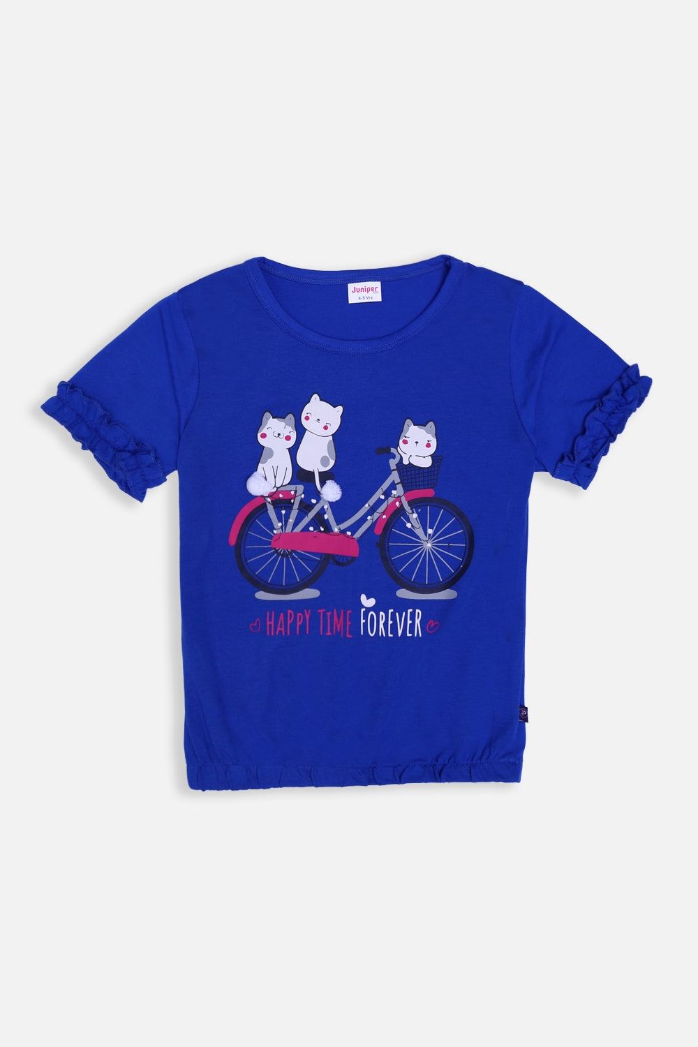 Summer - Girl's T-Shirt - happy time forever - Girl T-Shirt - juniperkidz-5345.myshopify.com