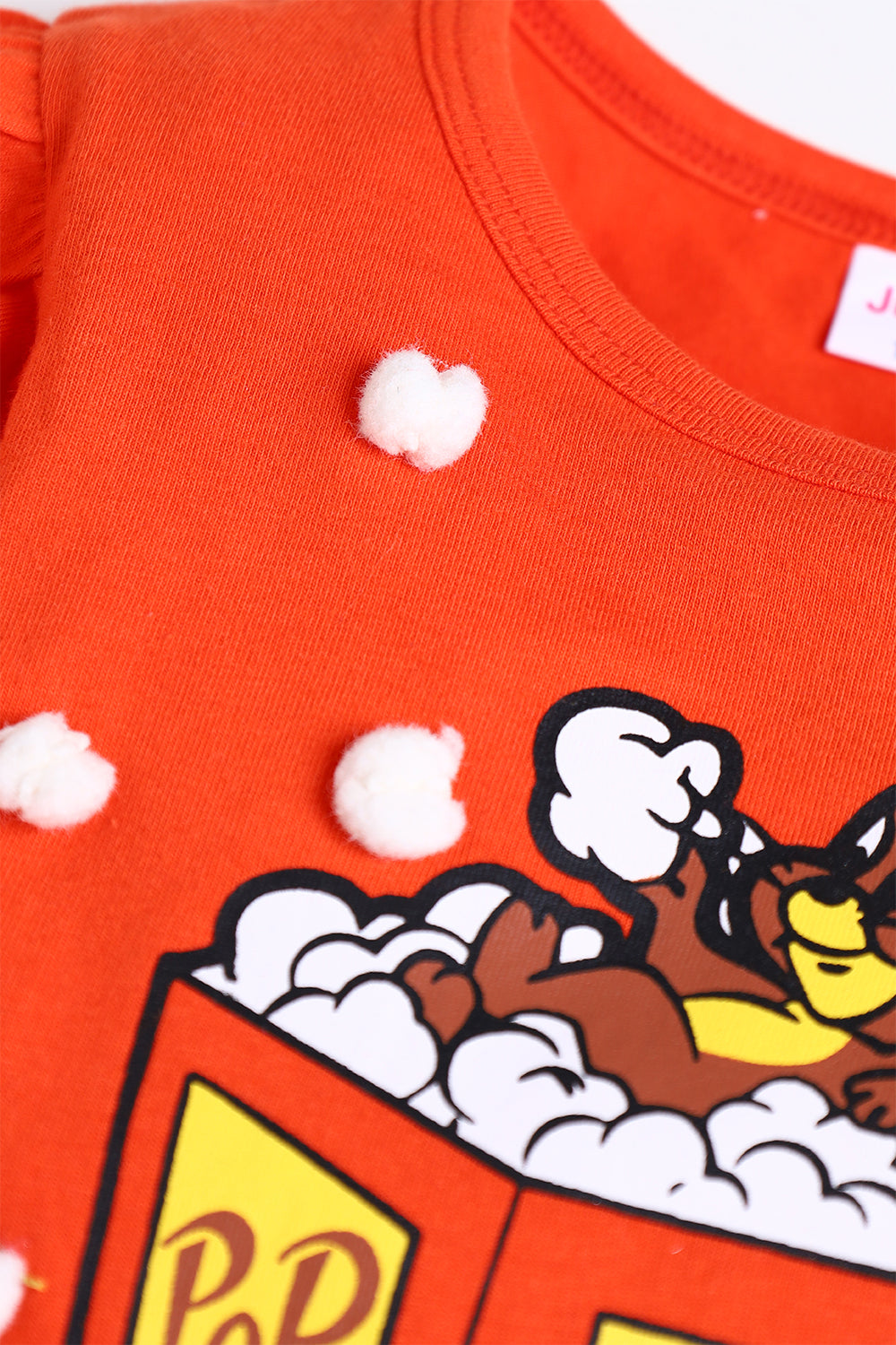 Pop Corn Jerry - Girl Top - juniperkidz-5345.myshopify.com