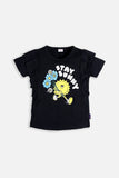 Summer - Girls Tee - Stay Sunny - Girl Top - juniperkidz-5345.myshopify.com