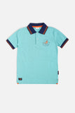 DINO PLAIN COLOR POLO SHIRT