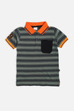 STRIPER POLO SHIRT
