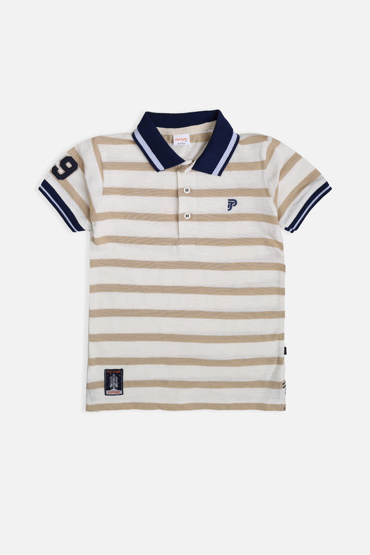 STRIPER POLO SHIRT
