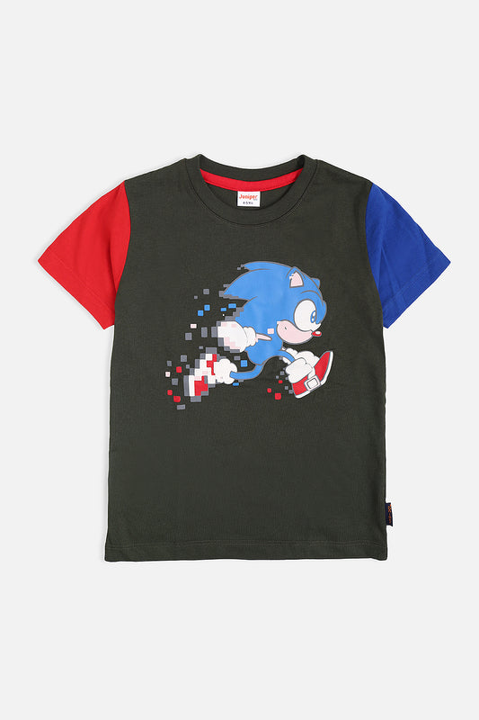 SONIC PRINTED T-SHIRT