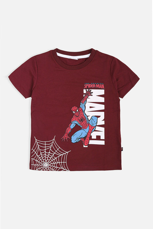 MARVEL SPIDERMAN PRINTED T-SHIRT