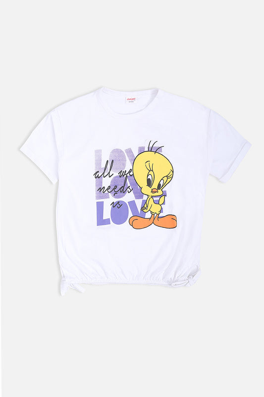 GIRLS TWITTY BOXY TOP