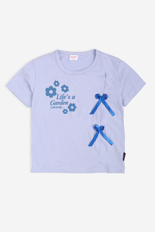 GIRLS RIBBON T-SHIRT