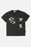 GIRLS RIBBON T-SHIRT