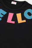 GIRLS HELLO FRILL TOP