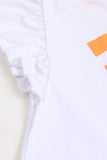 GIRLS HELLO FRILL TOP