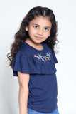 GIRLS EMB. T-SHIRT