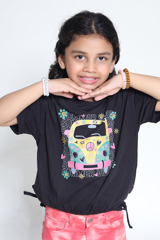 SUMMER - GIRL'S TOP - VIBES VAN