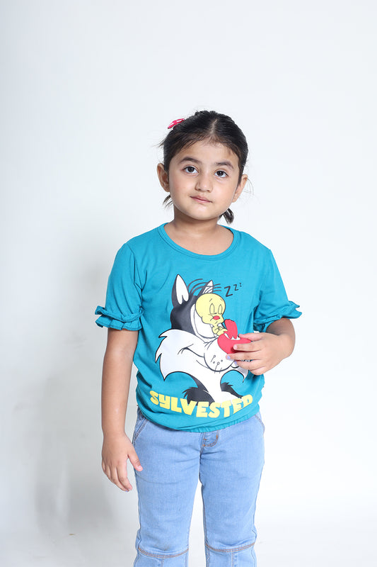 GIRLS SYLVESTER TWEEDY T-SHIRT