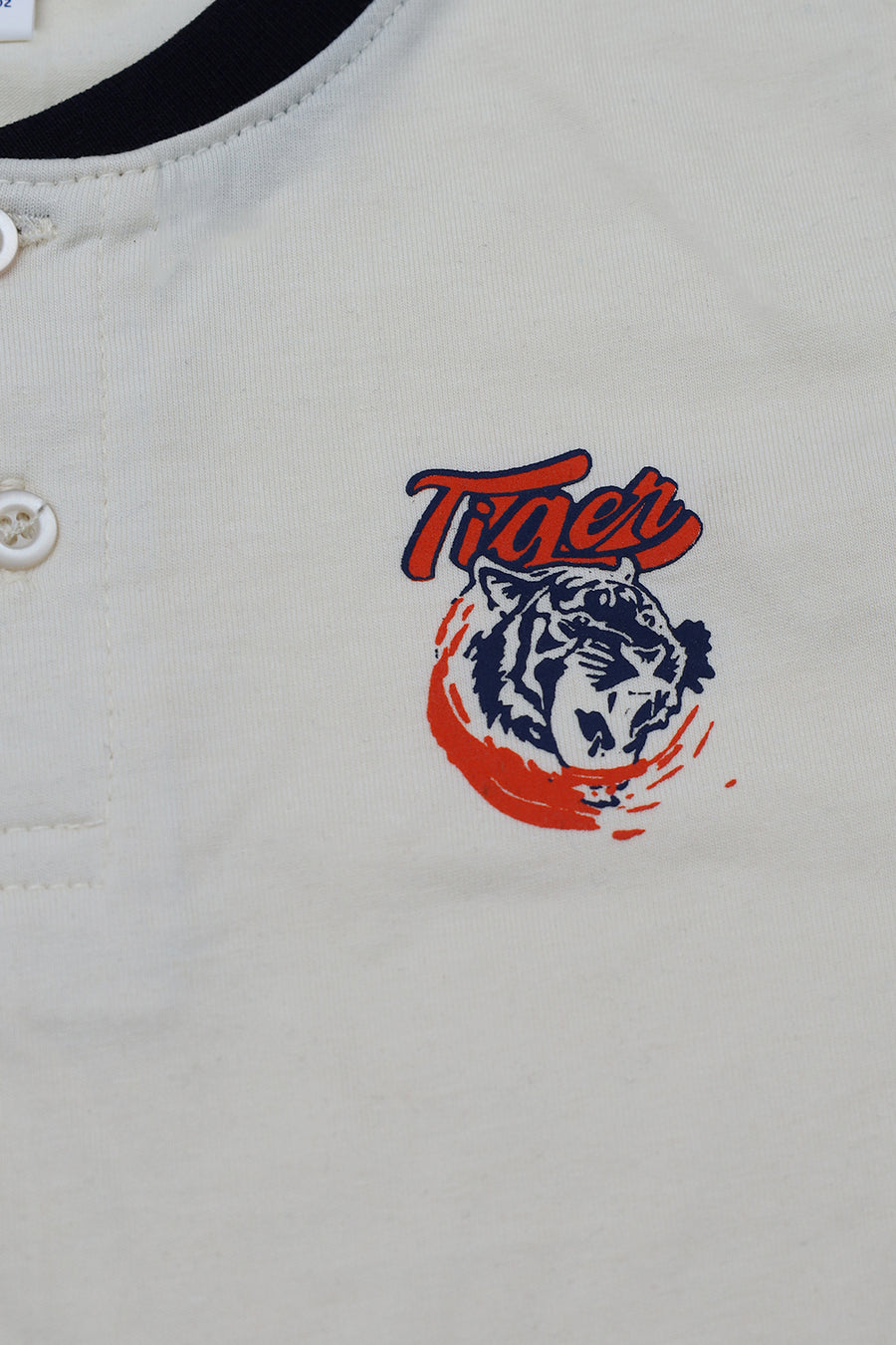 Tiger Printed Round Neck