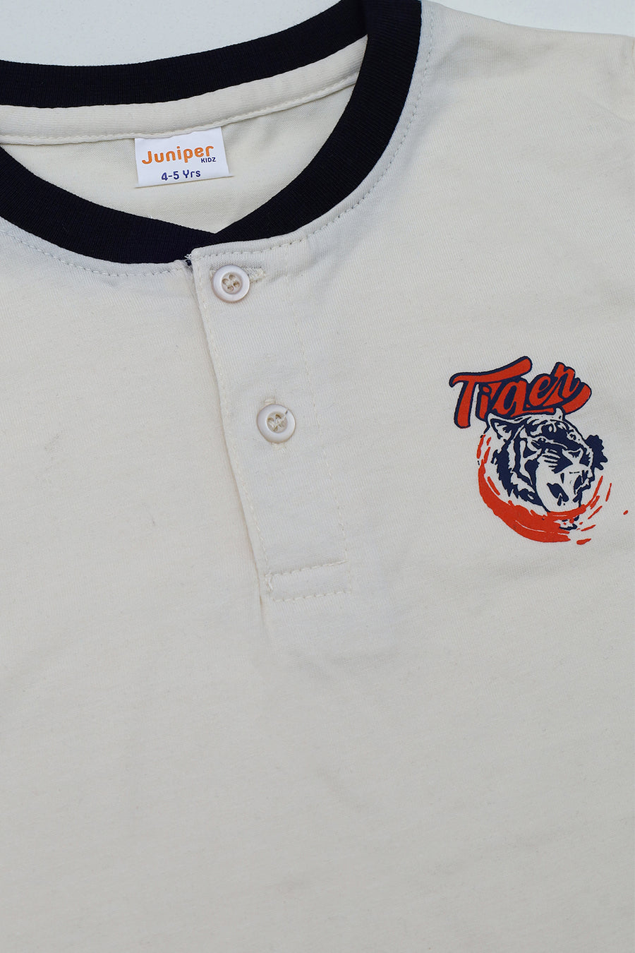 Tiger Printed Round Neck