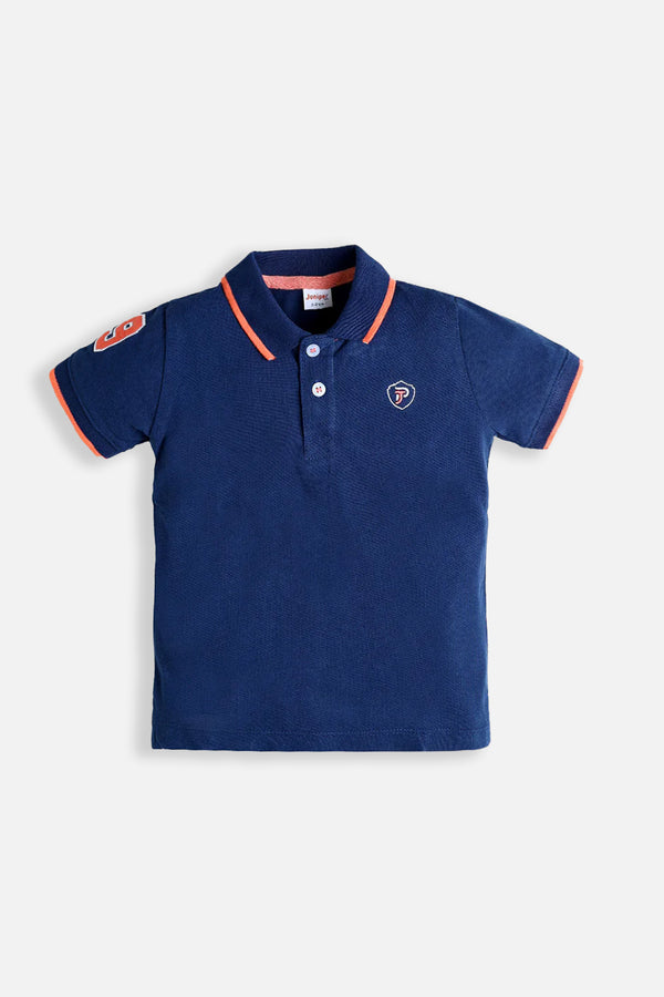 PLAIN COLOR POLO SHIRT