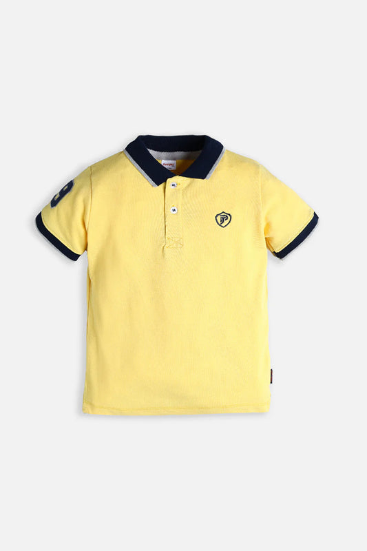 Yellow Polo Shirt - Boy T-Shirt -  juniperkidz-5345.myshopify.com