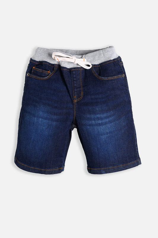 Basic Denim Short - Boy Shorts -  juniperkidz-5345.myshopify.com